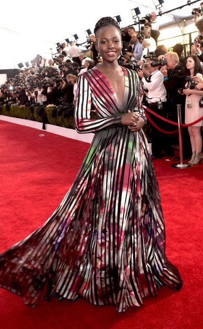 Lupita Nyongo, SAG Awards, Candids